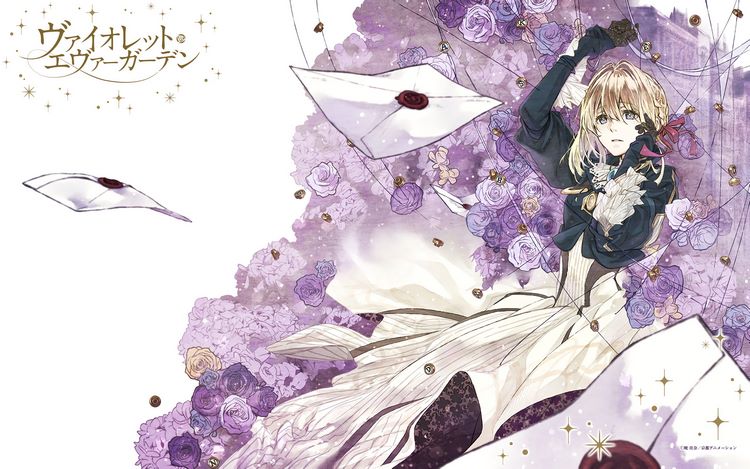 Cover Volume 1 Novel Violet Evergarden