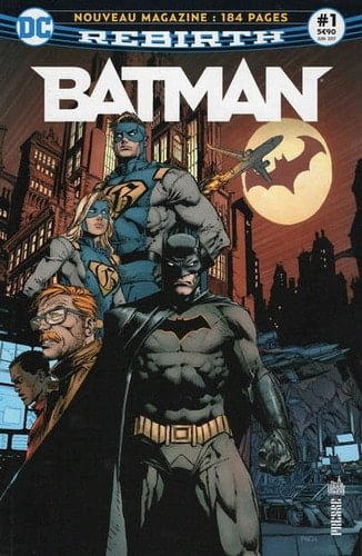 Cover Batman Rebirth