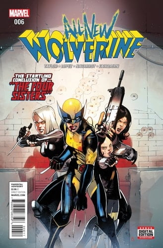 Cover All-New Wolverine Volume 6