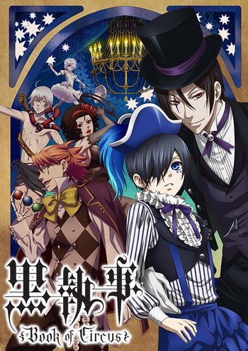 Cover Anime Kuroshitsuji III - Book of Circus