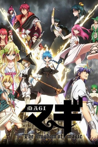 Cover Anime Magi The Kingdom of Magic