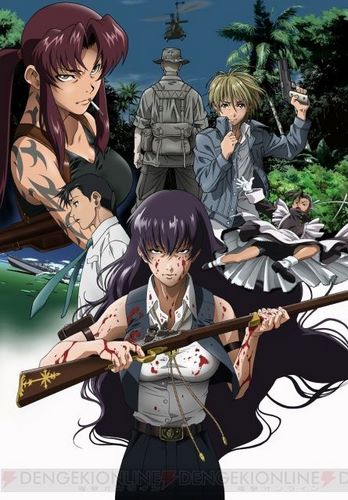 Cover Anime Black Lagoon Roberta's Blood Trail