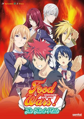 Cover Anime Food Wars! The Third Plate