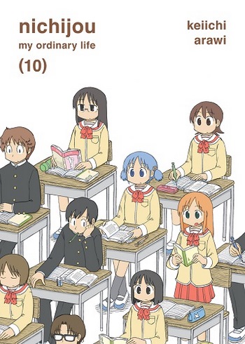 Cover Manga Nichijou Volume 10