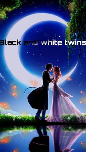 Cover Web Novel Black and White twins