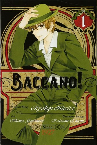 Cover Volume 1 Manga Baccano