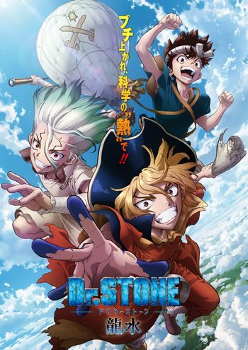 Cover Anime Dr. Stone Ryuusui