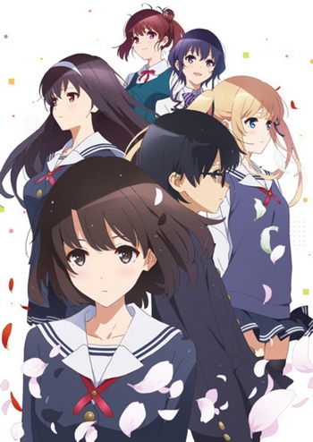 Cover Anime Saekano♭ How to Raise a Boring Girlfriend.flat