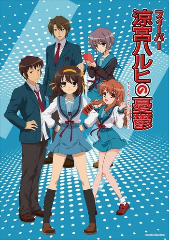 Cover Anime Suzumiya Haruhi no Yuuutsu