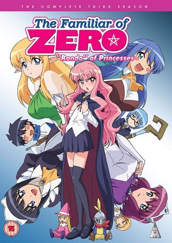 Cover Anime Zero no Tsukaima