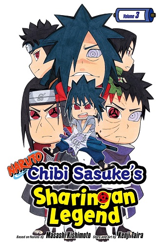 Cover Manga Naruto Chibi Sasuke's Sharingan Legend Volume 3