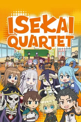 Cover Anime Isekai Quartet