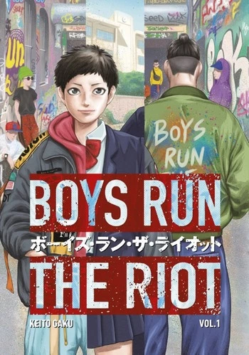 Cover Manga Boys Run the Riot