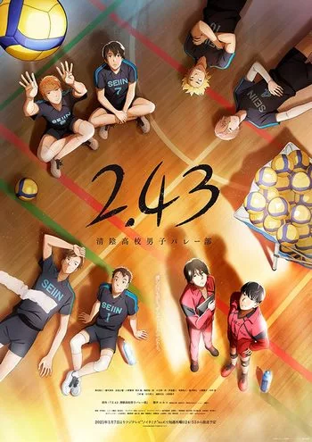 Cover Anime 2.43 Seiin High School Boys Volleyball Team