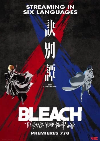 Cover Anime Bleach Thousand-Year Blood War - The Separation