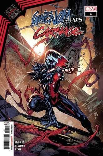 Cover COmic King In Black Gwenom vs Carnage