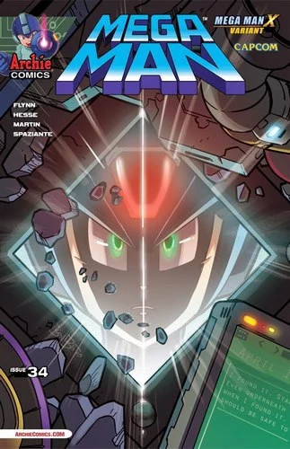 Cover Comic Mega Man The X-Factor